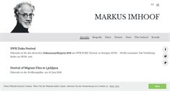 Desktop Screenshot of markus-imhoof.ch