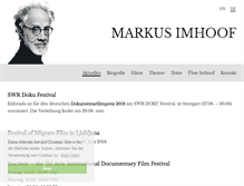 Tablet Screenshot of markus-imhoof.ch